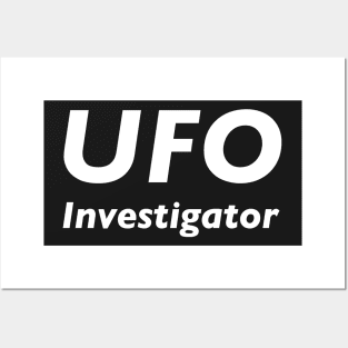 UFO Investigator Posters and Art